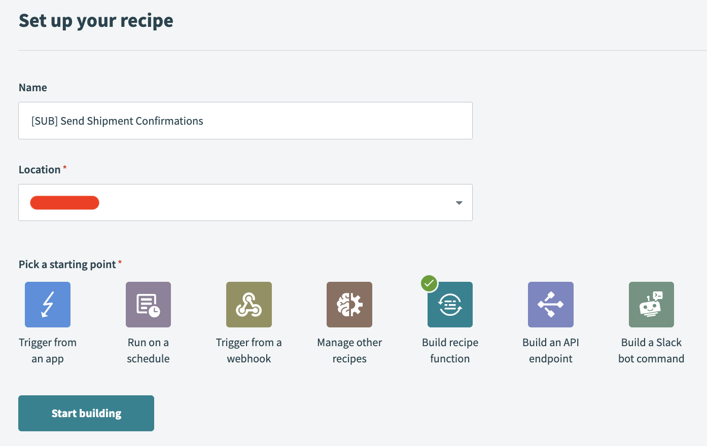 Recipe Functions in Workato